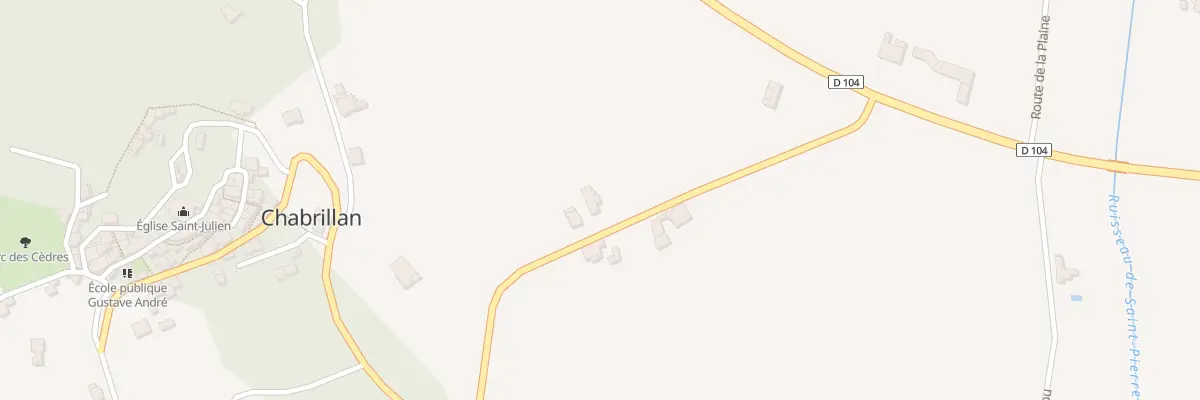 Plan du 5246 Le Verger à Chabrillan