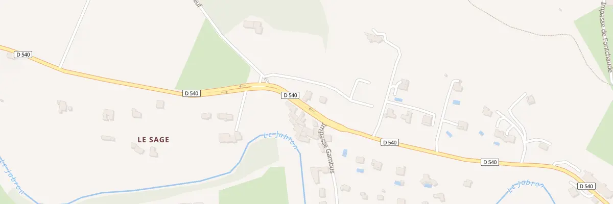 Plan du 595 Rte de Dieulefit à La Bégude-de-Mazenc