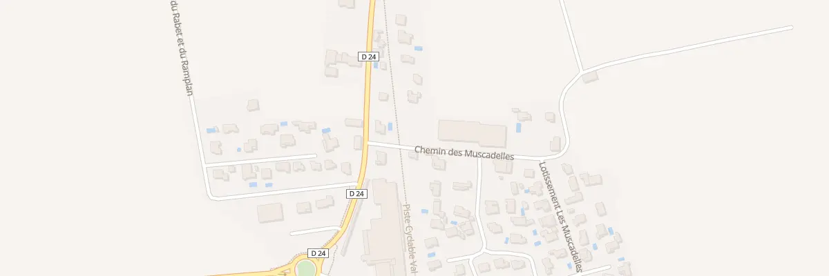 Plan du 55B Che des Muscadelles à Saint-Andiol