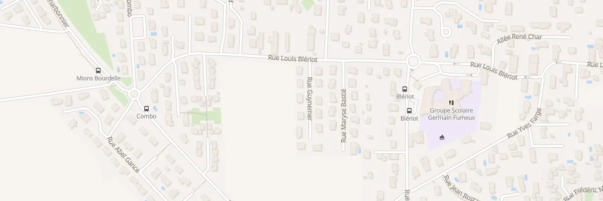 Plan du 5 Rue Guynemer à Mions