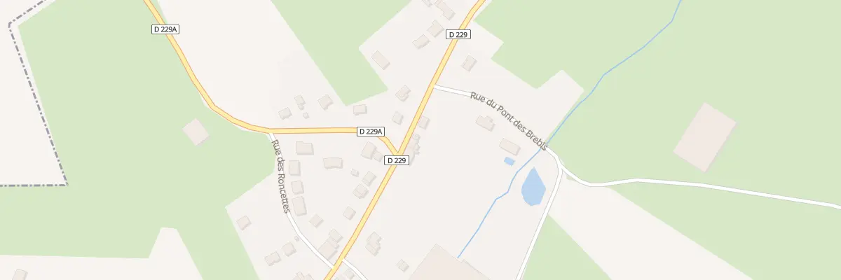 Plan du 10 Grande Rue à Thelonne