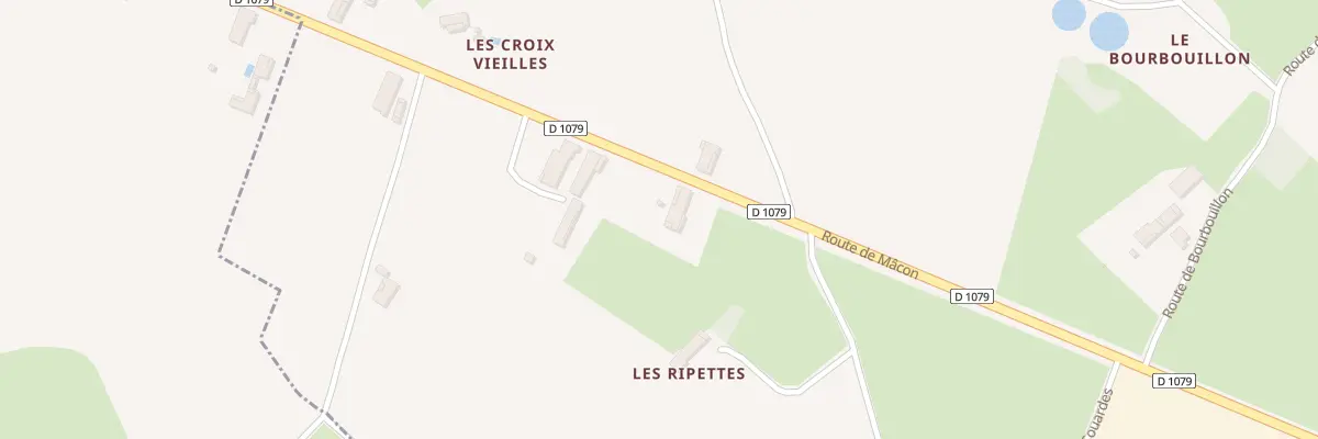 Plan du 2041 Rte de Mâcon à Saint-Cyr-sur-Menthon