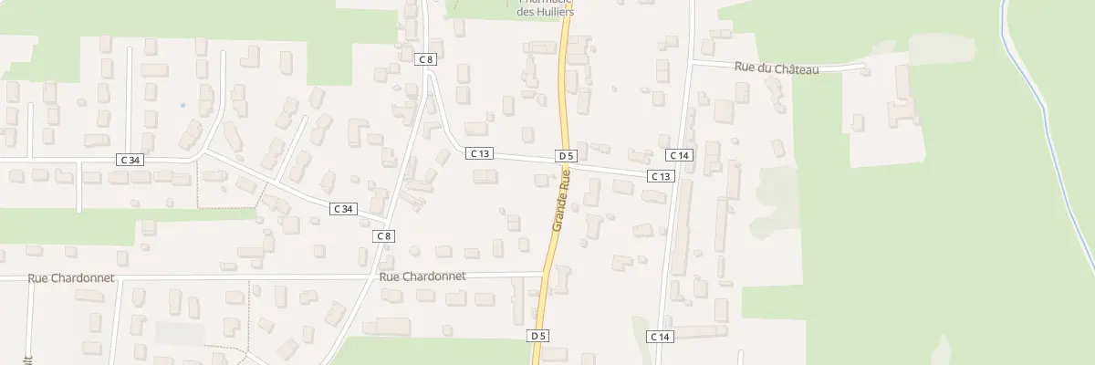Plan du 10 Rue du Lieutenant Chatot à Gergy
