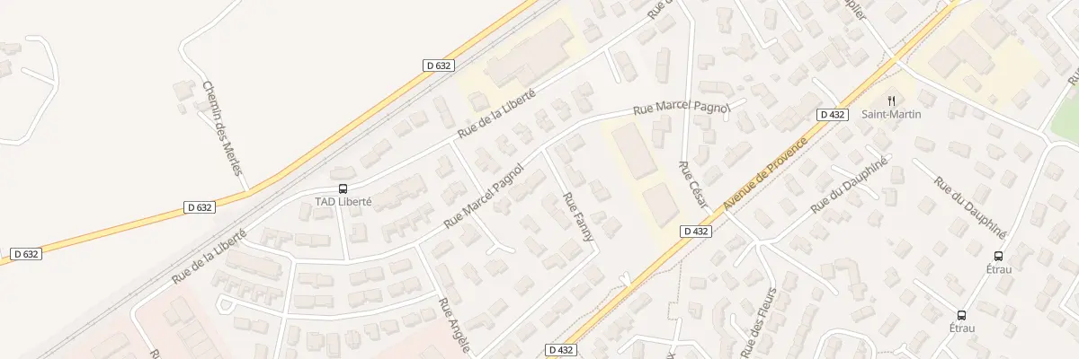 Plan du 11 Rue Marcel Pagnol à Saint-Marcel-lès-Valence