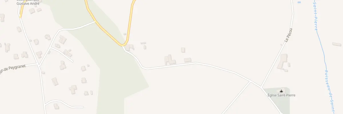 Plan du 189 Che de Saint Pierre à Chabrillan