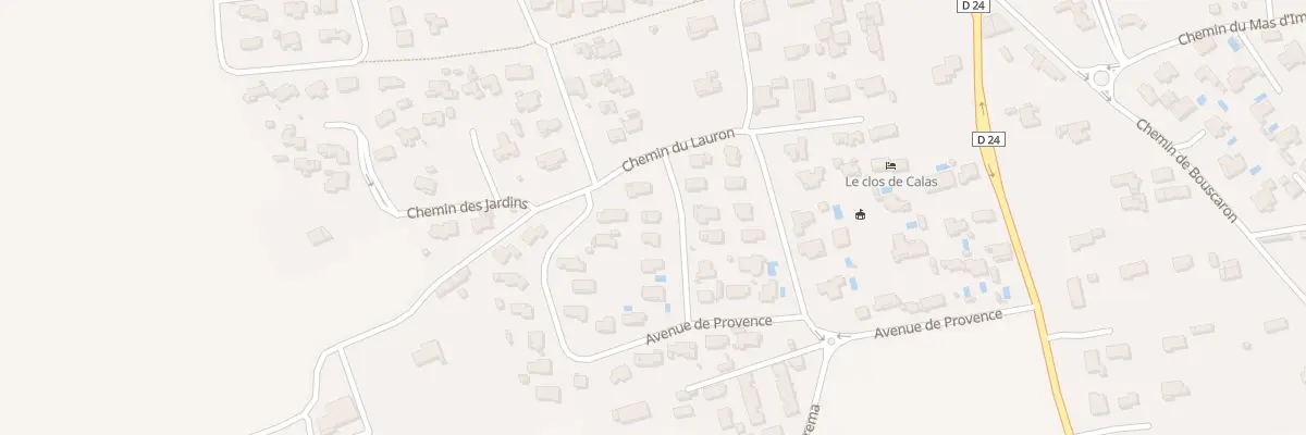 Plan du 36 Lot Les Coquillades à Mollégès
