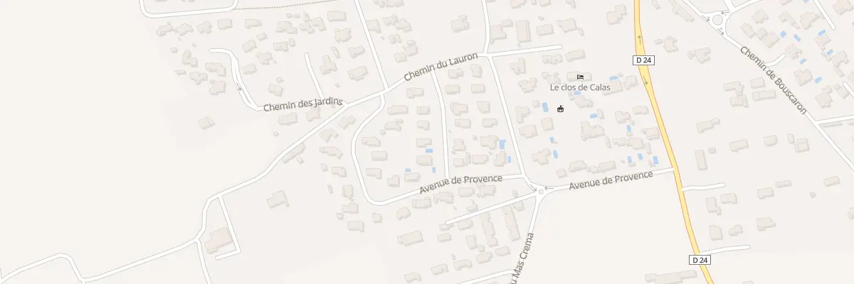 Plan du 38 Lot Les Coquillades à Mollégès