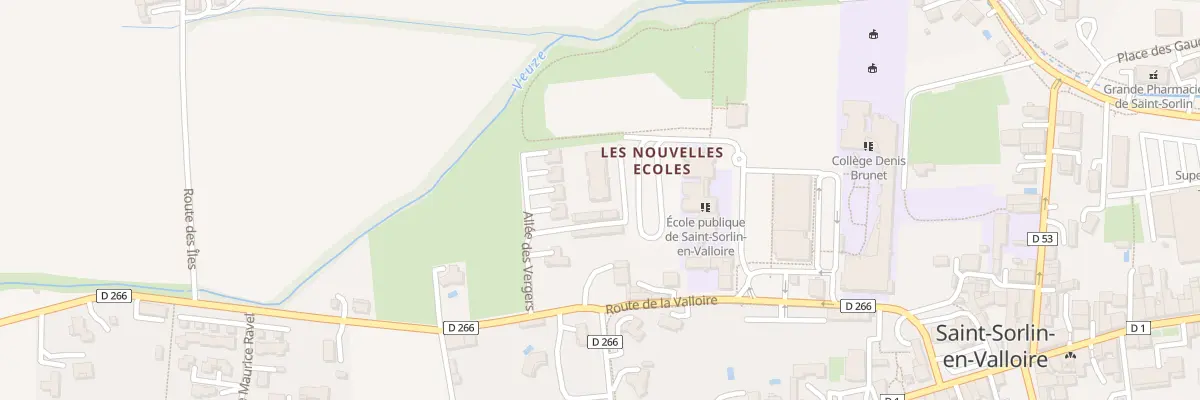 Plan du 185 Imp Le Clos du Verger à Saint-Sorlin-en-Valloire