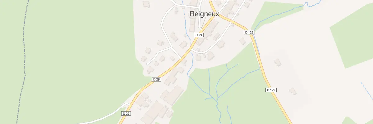 Plan du 1B Rte de Sedan à Fleigneux