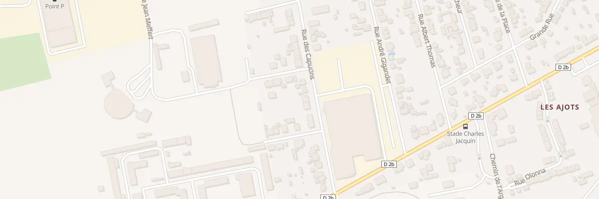 Plan du 33 Rue des Capucins à Saint-Dizier