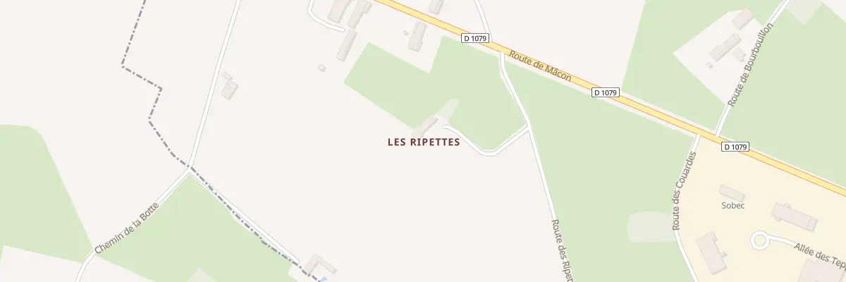 Plan du 296 Rte des Ripettes à Saint-Cyr-sur-Menthon