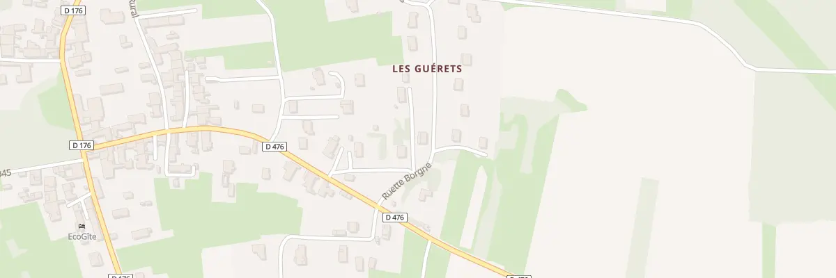 Plan du 5 La Ruette Borgne à Préty