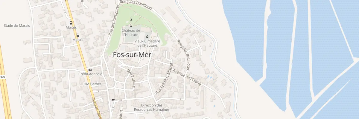 Plan du 24 Rue Frédéric Mistral à Fos-sur-Mer