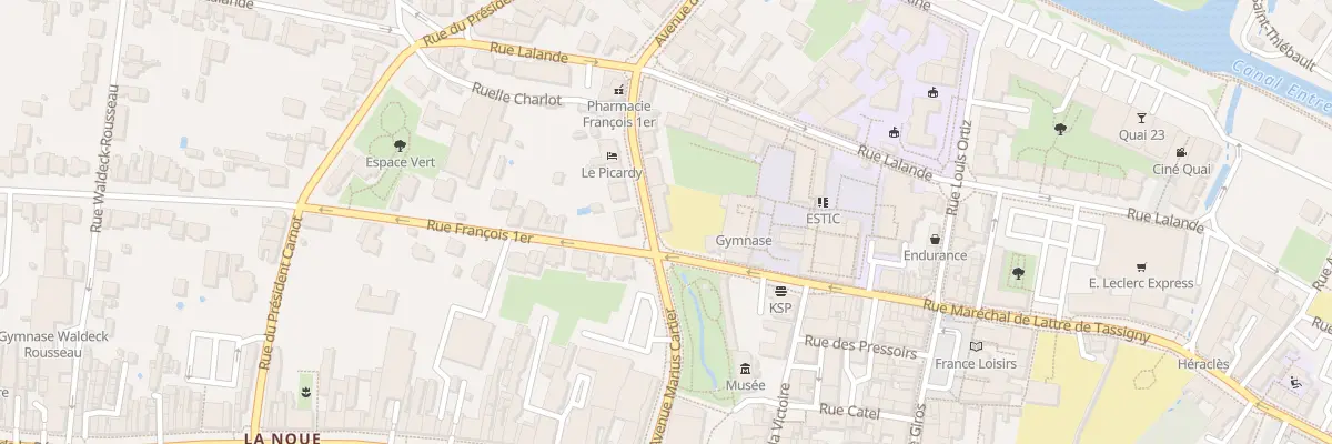 Plan du 6 Av de Verdun à Saint-Dizier