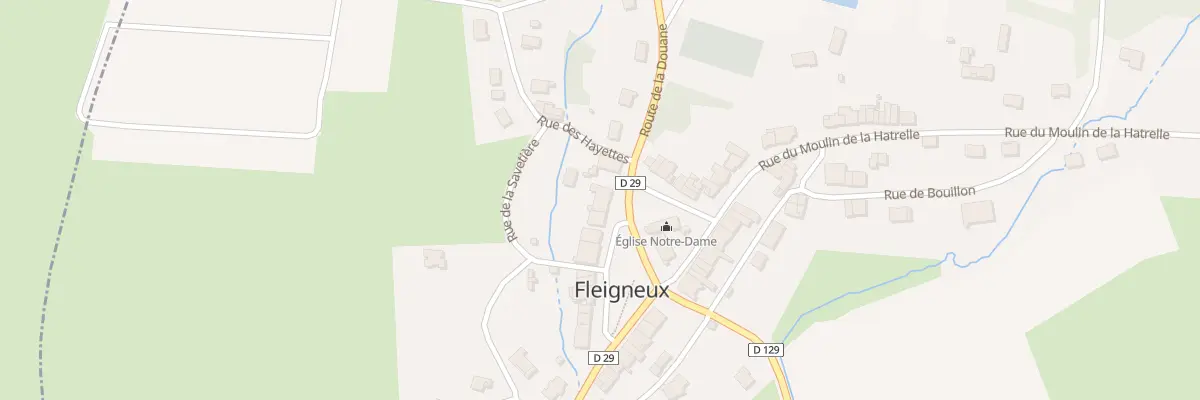 Plan du 28 Pl de l’Eglise à Fleigneux