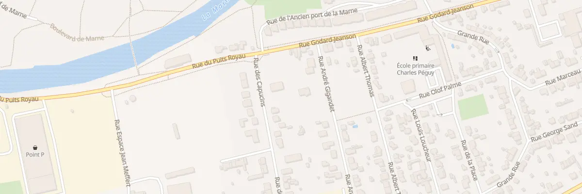 Plan du 36 Rue des Capucins à Saint-Dizier