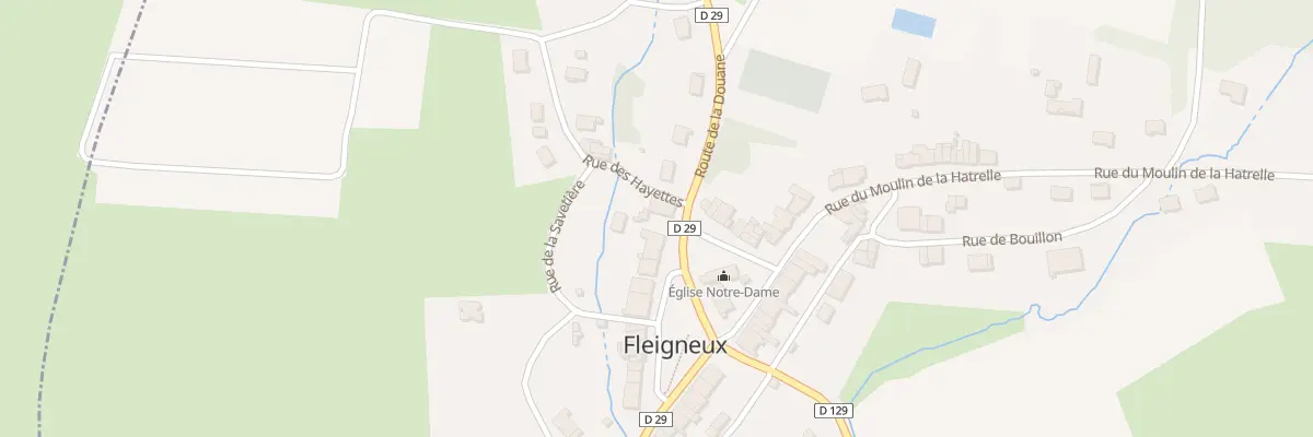 Plan du 5007 Le Village Bas à Fleigneux