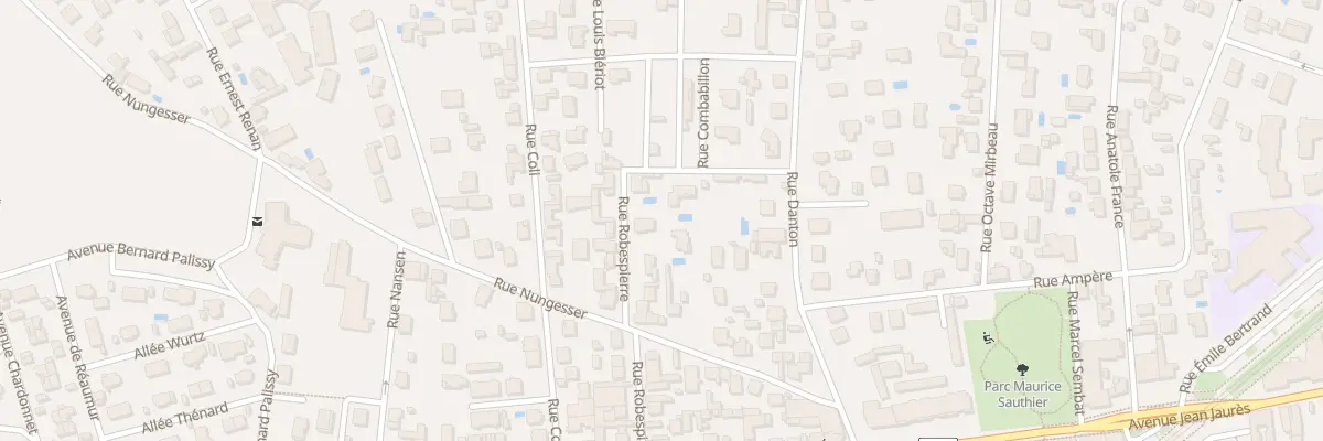 Plan du 30 Rue Robespierre à Décines-Charpieu