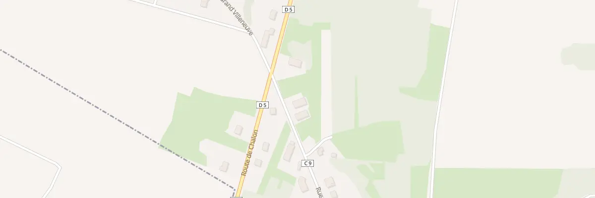 Plan du 3 Rue de la Prairie à Gergy