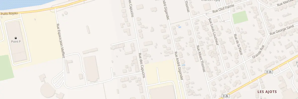 Plan du 22 Rue des Capucins à Saint-Dizier