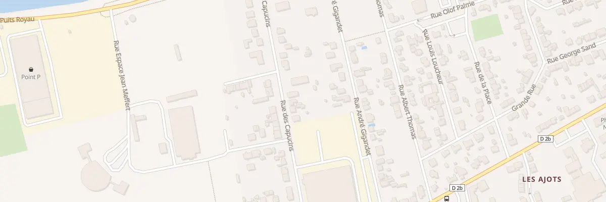 Plan du 20 Rue des Capucins à Saint-Dizier
