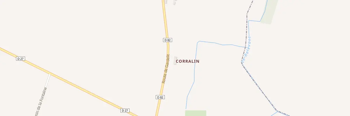 Plan du 5019 Corralin à Relevant