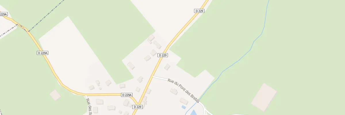 Plan du 4 Grande Rue à Thelonne