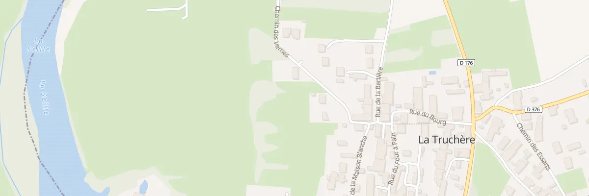 Plan du 5160 Che des Vernes à La Truchère