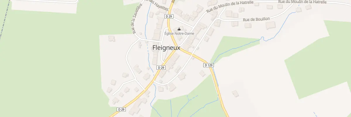 Plan du 13 Pl de l’Eglise à Fleigneux