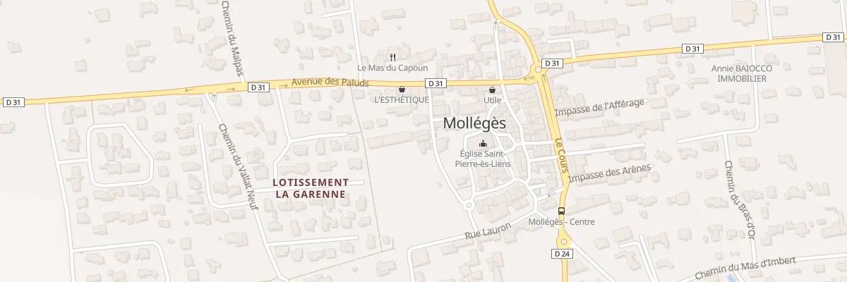 Plan du 56 Av Montmajour à Mollégès