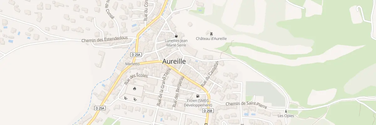 Plan du 5002 Rue de la Poste à Aureille