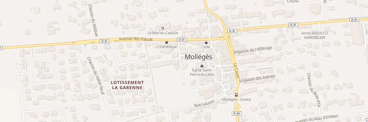 Plan du 61 Av Montmajour à Mollégès