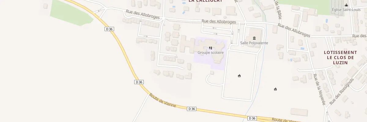 Plan du 335 Rue des Allobroges à Luzinay