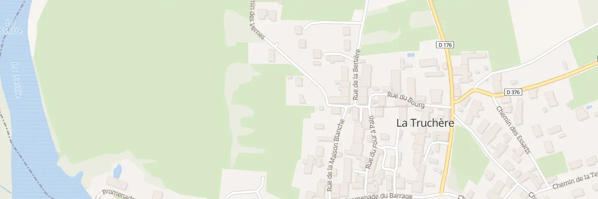 Plan du 5042 Che des Vernes à La Truchère