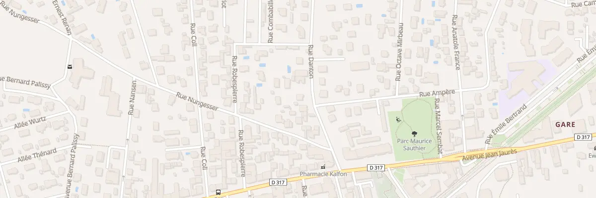 Plan du 19 Rue Danton à Décines-Charpieu
