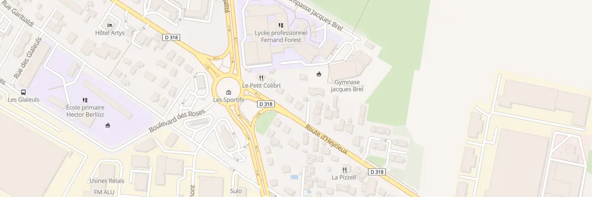 Plan du 79B Route d’Heyrieux à Saint-Priest