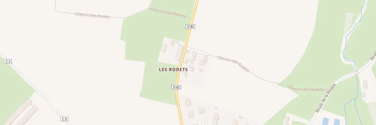 Plan du 334 Rte de Chatillon à Relevant
