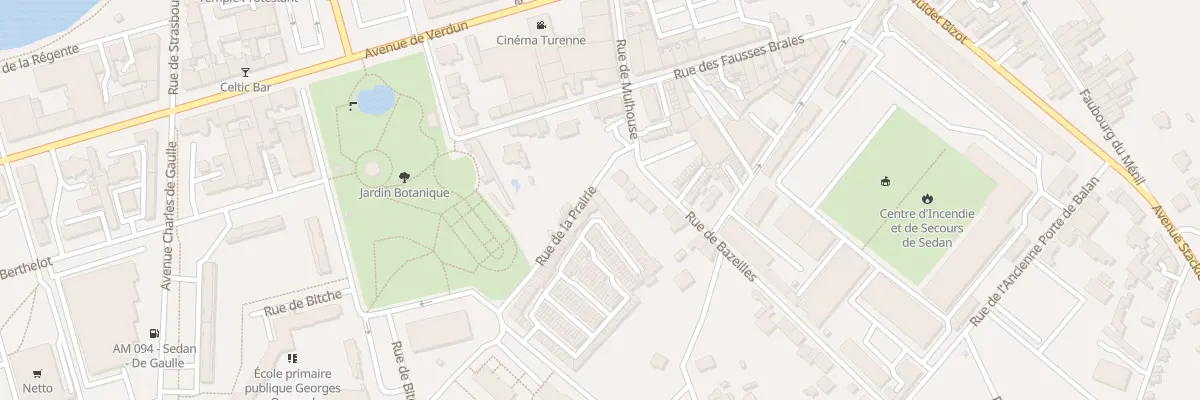Plan du 3B Rue La Prairie à Sedan