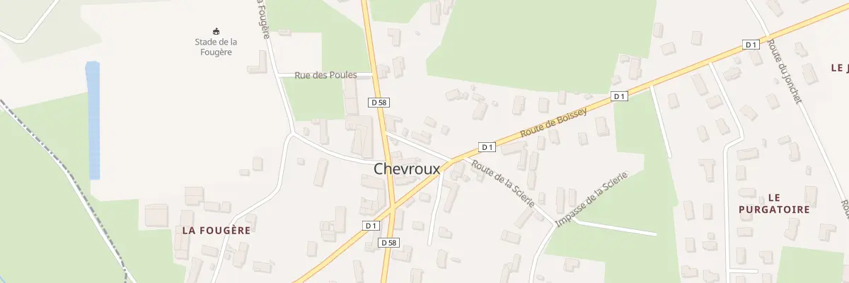 Plan du 41 Rue du Bourg à Chevroux