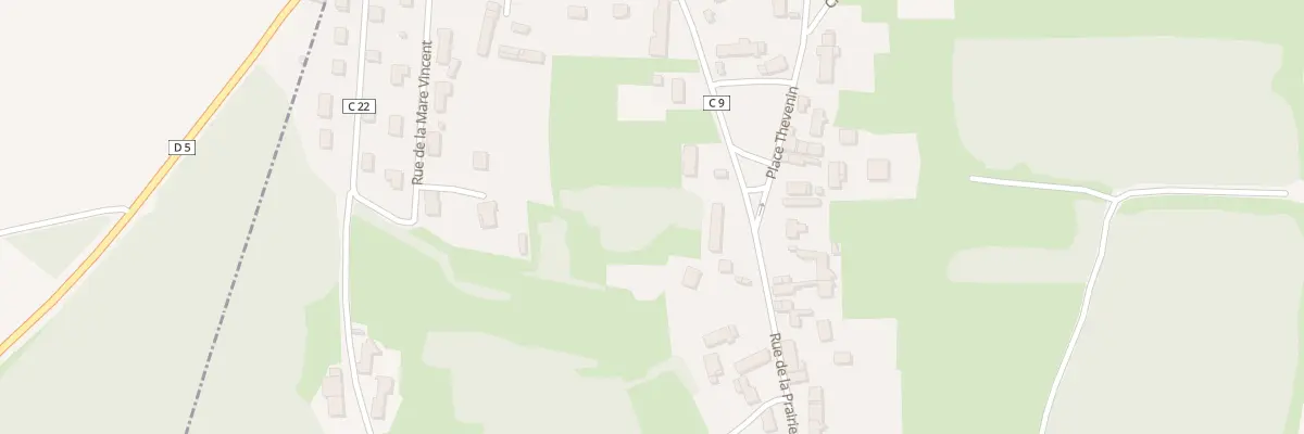 Plan du 24 Rue de la Prairie à Gergy