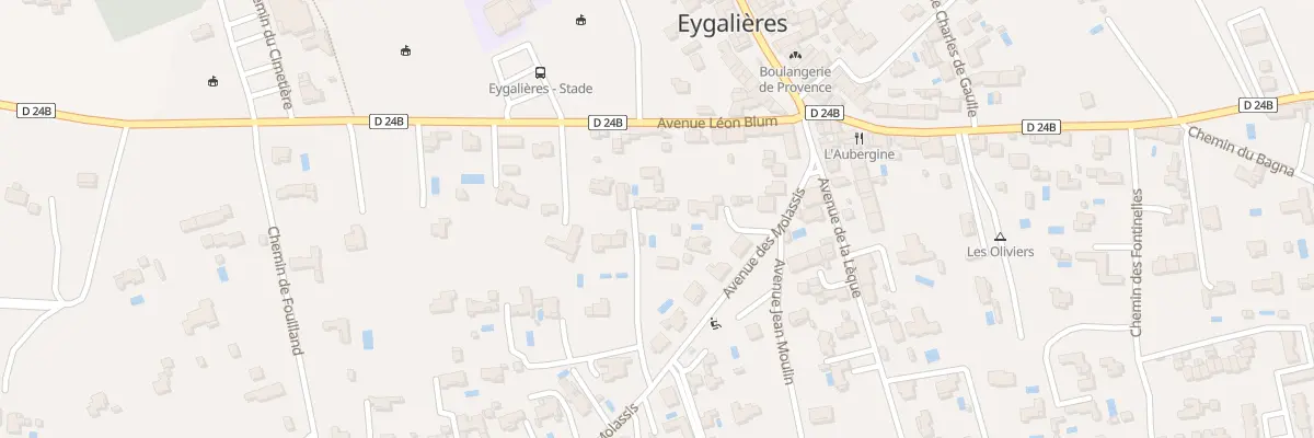 Plan du 5000 Les Molassis à Eygalières