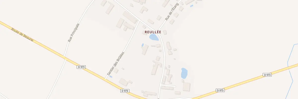 Plan du 7 Rue Principale à Marigny-lès-Reullée