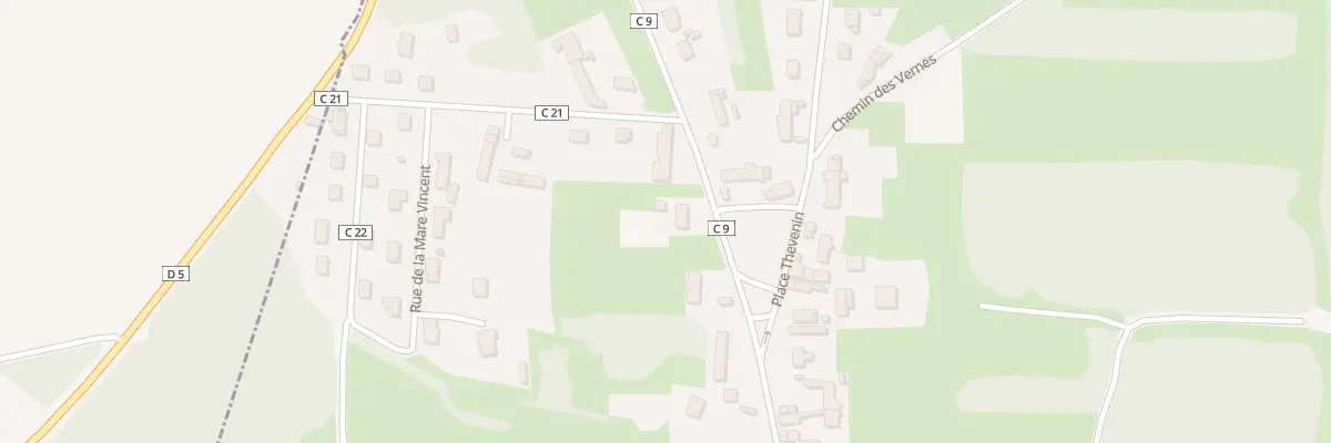 Plan du 18 Rue de la Prairie à Gergy