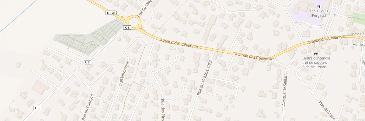 Plan du 6 Rue des Coquelicots à Malissard