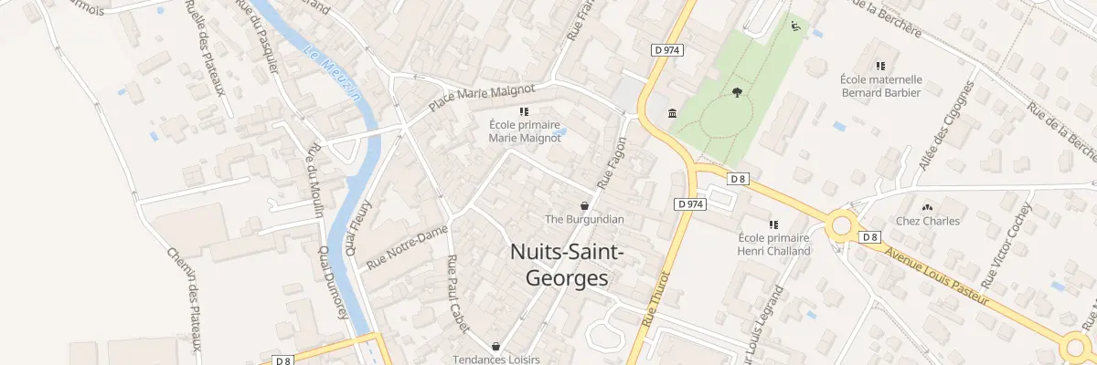 Plan du 10E Pl de la Republique à Nuits-Saint-Georges