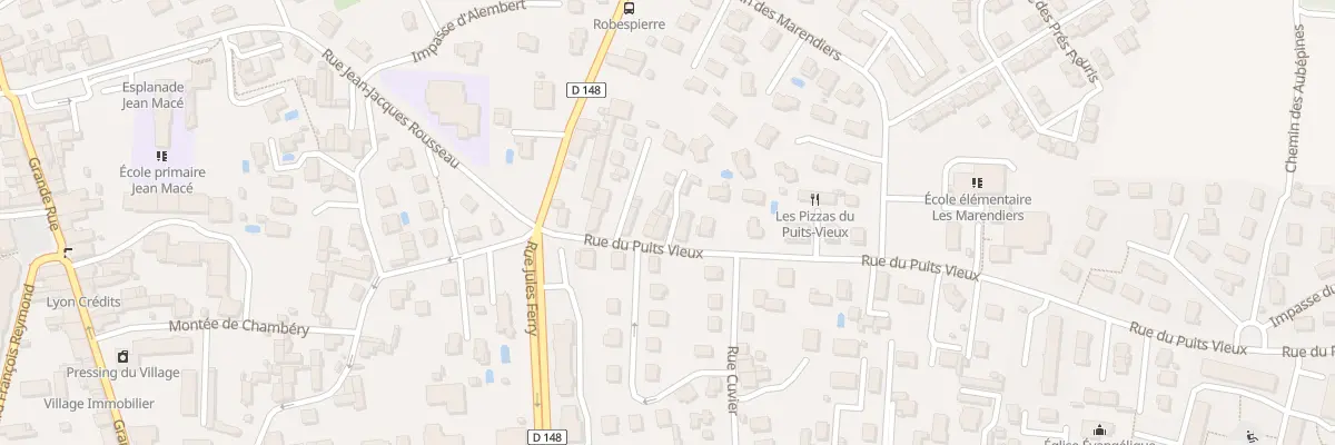Plan du 31B Rue du Puits Vieux à Saint-Priest