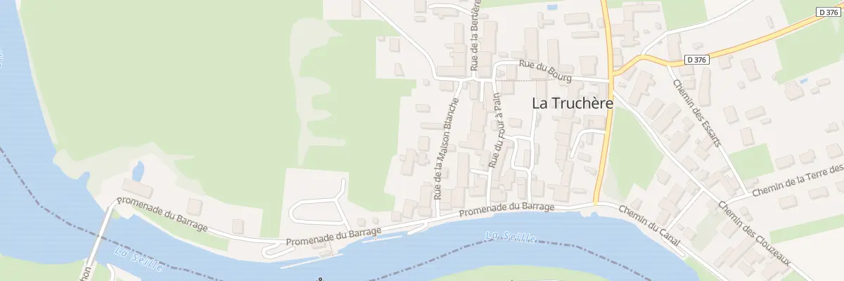 Plan du 5049 Rue de la Maison Blanche à La Truchère