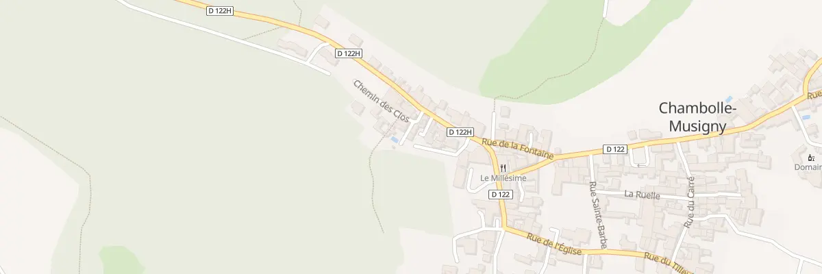 Plan du 3A Che des Clos à Chambolle-Musigny
