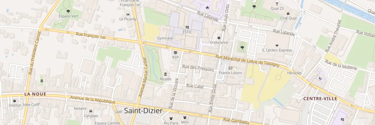 Plan du 16 Rue de la Victoire à Saint-Dizier