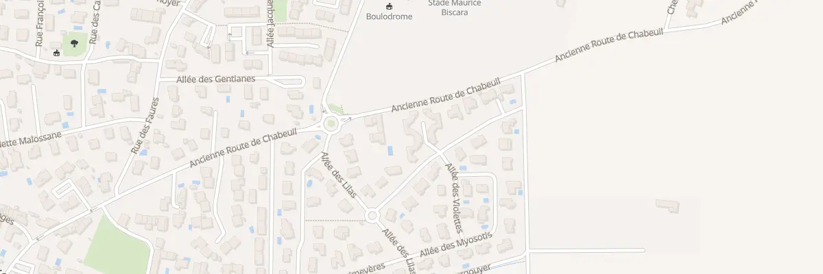 Plan du 5A All des Eglantines à Beaumont-lès-Valence